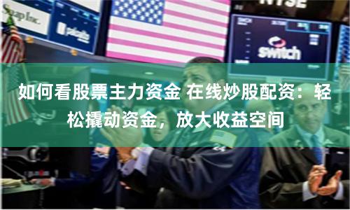 如何看股票主力资金 在线炒股配资：轻松撬动资金，放大收益空间