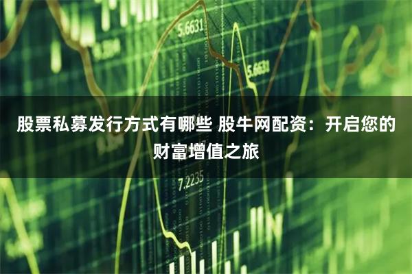 股票私募发行方式有哪些 股牛网配资：开启您的财富增值之旅